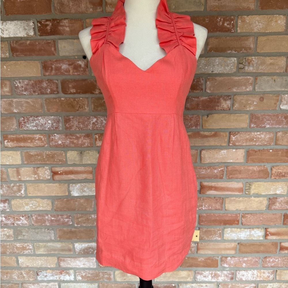 Leona By Lauren Leonard Linen Dress Size 0